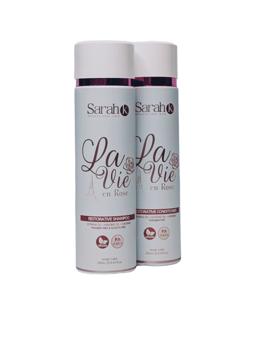 Sarah K La Vie En Rose set Shampoo 250 ml & Conditioner 250 ml
